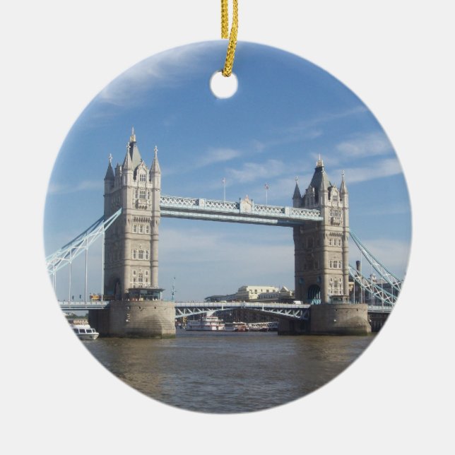 Tower Bridge Ornament (Front)
