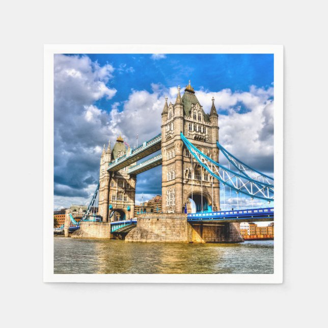 Tower Bridge Paper Napkins (Front)