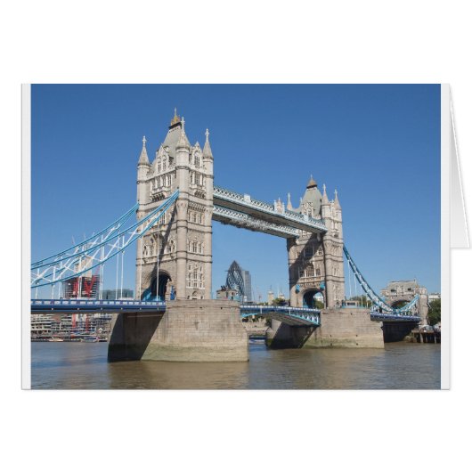Tower Bridge River Thames London Cards (Front Horizontal)