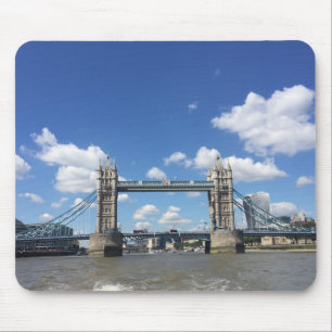 Tower Bridge Thames River London United Kingdom UK Mouse Pad