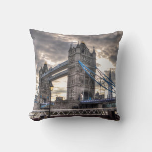 Tower Bridge & The Shard, London, England Throw Pillow