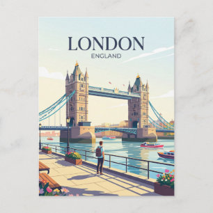 Tower Bridge United Kingdom Postcard