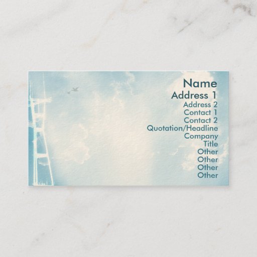 Customizable Tower - Business Business Card Templates