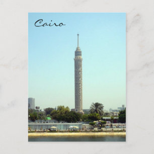tower cairo postcard