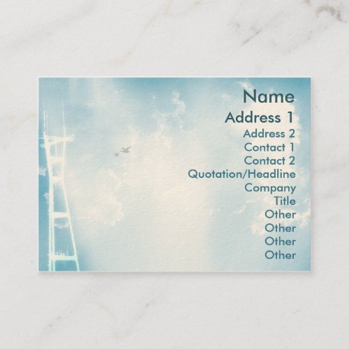 Tower - Chubby Business Card