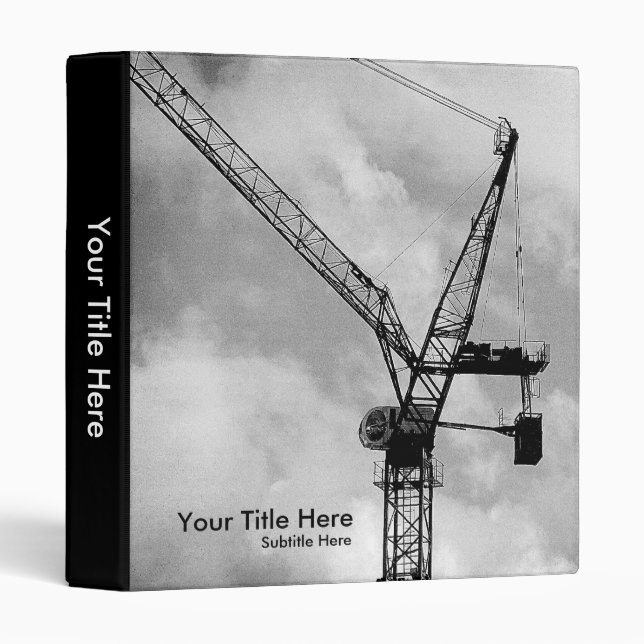 Tower Crane (1.0in) Binder (Front/Spine)