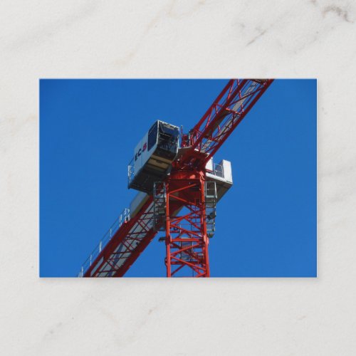 Tower Crane Business Card