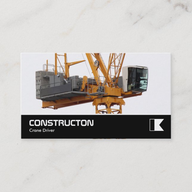 Tower Crane Business Card (Front)