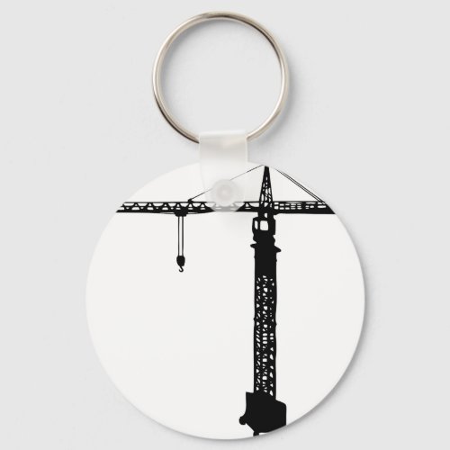 tower crane grue keychain