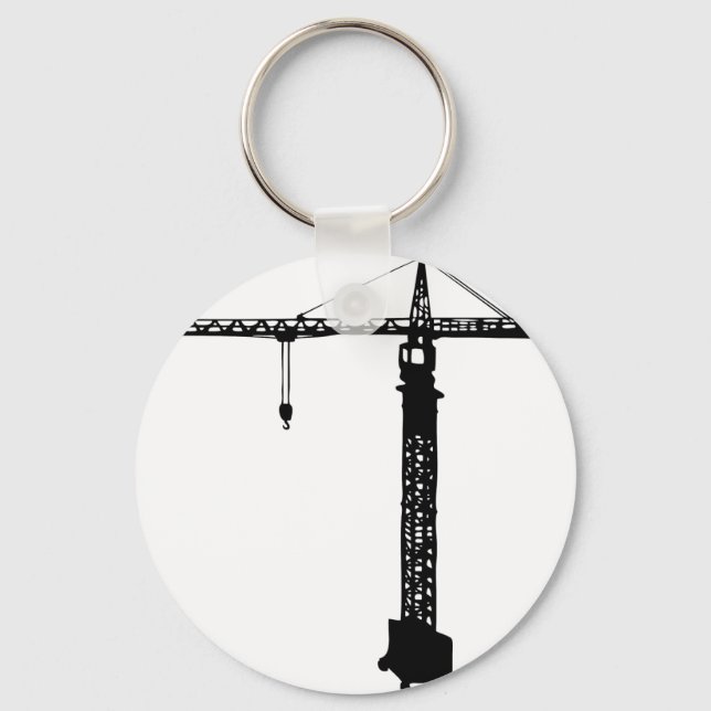tower crane grue keychain (Front)