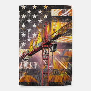 Tower Crane Operator Flag