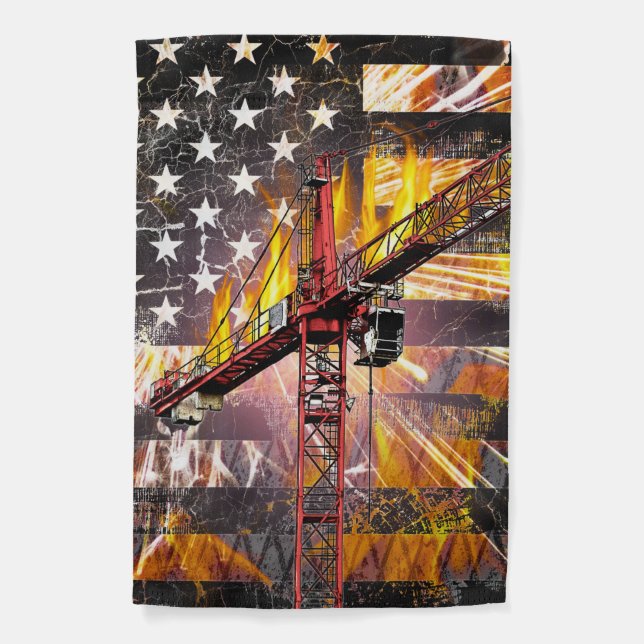 Tower Crane Operator Flag (Front)