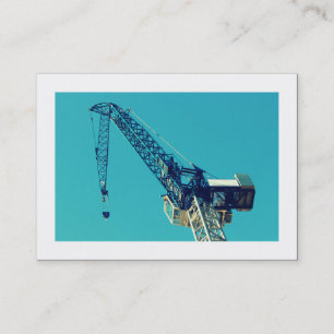 Tower Crane v2 (Bordered) Business Card