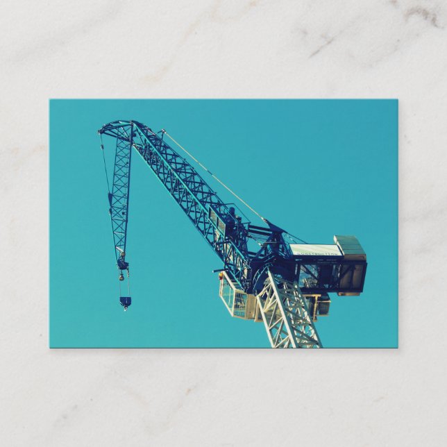 Tower Crane v2 Business Card (Front)