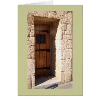 Tower door cards