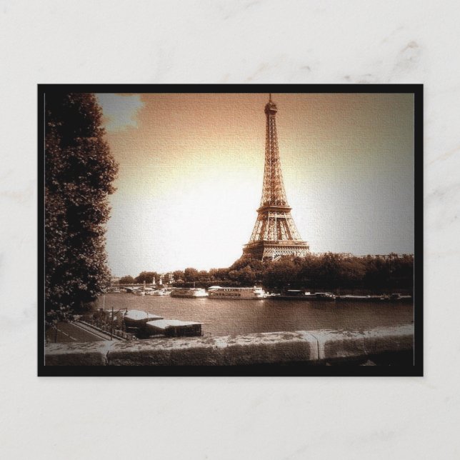 Tower Eiffel Postcard (Front)
