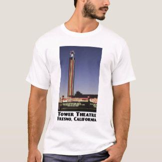 Tower, Fresno White T-Shirt