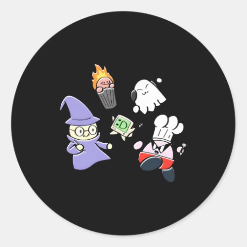 Tower Heroes Team Up Classic Round Sticker