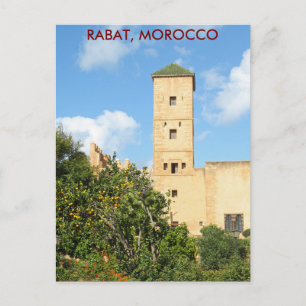 Tower in Rabat, Morocco Postcard