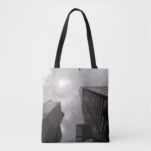 Tower in the city. tote bag (Front)
