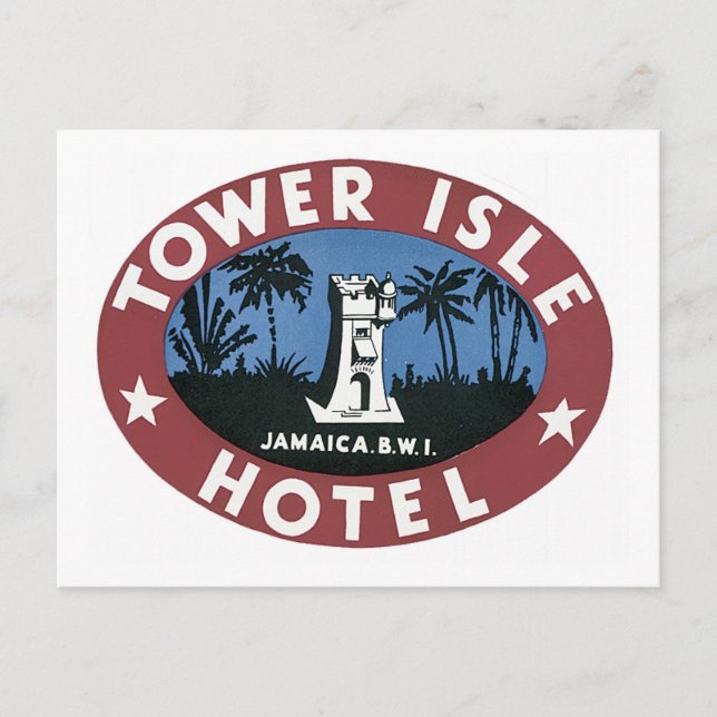Tower Isle Hotel Jamaica BWI Postcard (Front)