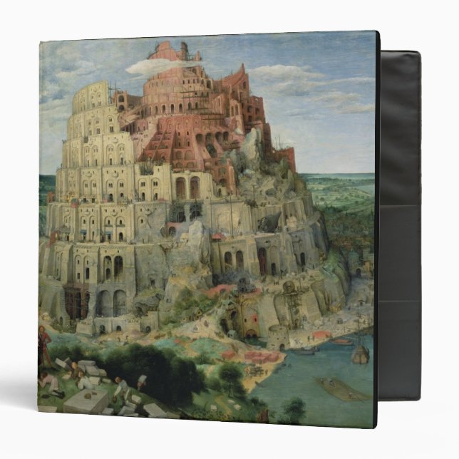 Tower of Babel, 1563 (oil on panel) Binder (Front/Inside)
