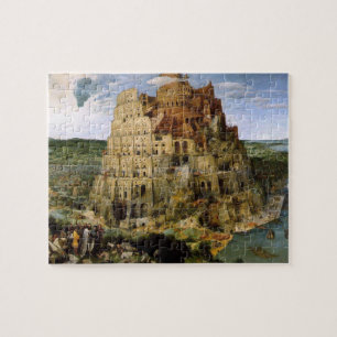 Tower of Babel by Brueghel Jigsaw Puzzle