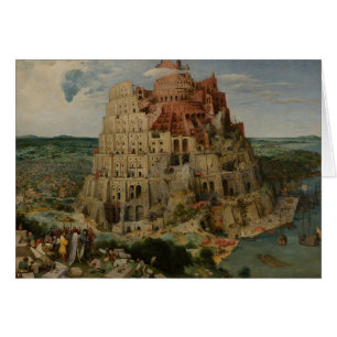 Tower of Babel by Peter Bruegel the Elder Cards