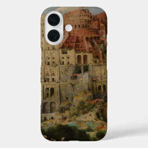 Tower of Babel by Peter Bruegel the Elder iPhone 16 Case