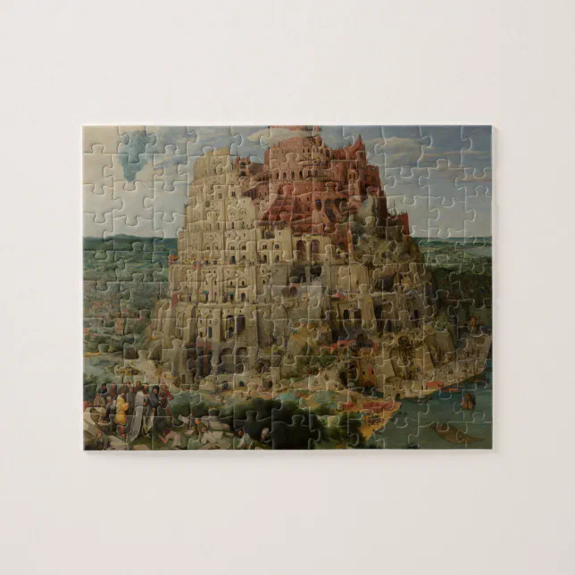 Tower of Babel by Peter Bruegel the Elder Jigsaw Puzzle | Zazzle