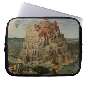 Tower of Babel by Peter Bruegel the Elder Laptop Sleeve