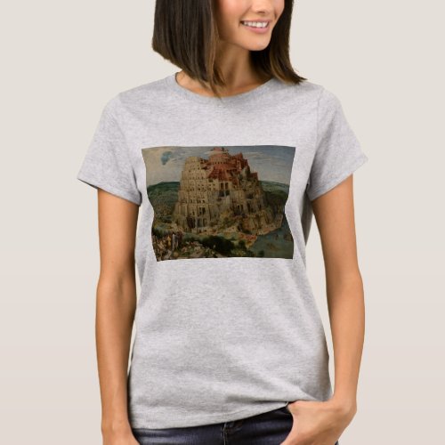 Tower of Babel by Peter Bruegel the Elder T_Shirt
