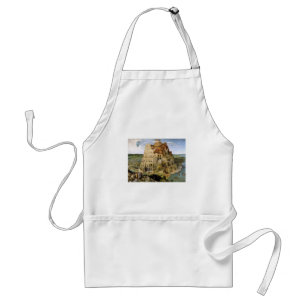 Tower of Babel - Peter Bruegel Adult Apron