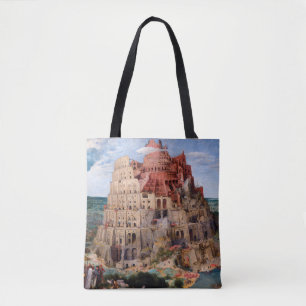 Tower of Babel, Pieter Bruegel the Elder, 1563 Tote Bag