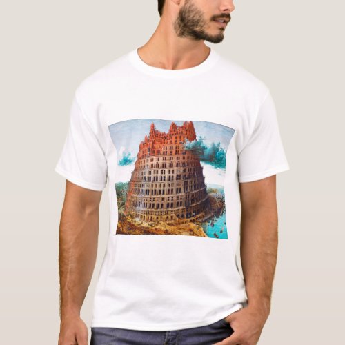 Tower of Babel Pieter Bruegel the Elder T_Shirt