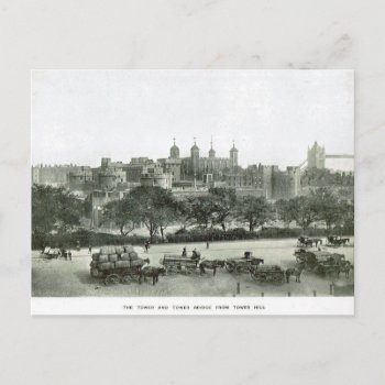 Tower Of London 1900 Postcard by windsorarts at Zazzle