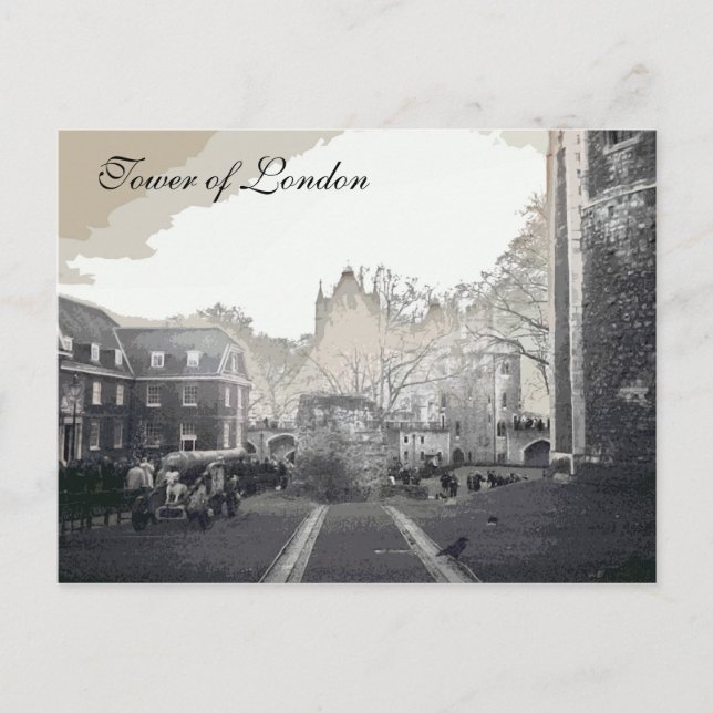 Tower of London By Alexandra Cook aka Linandara Postcard (Front)