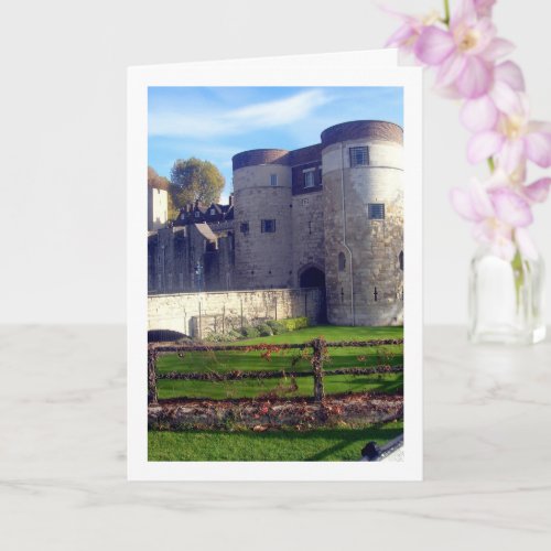 Tower of London Castle England Card