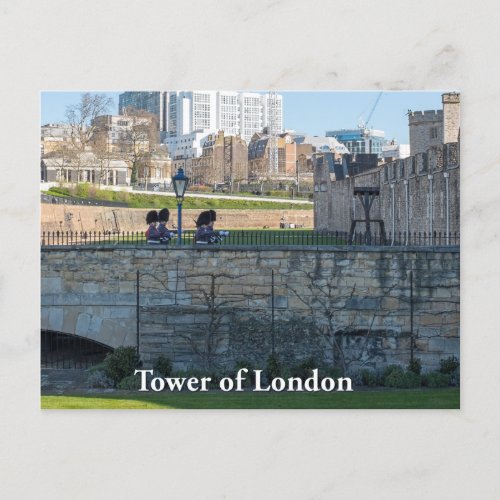 Tower of London England UK Postcard