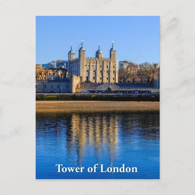 Tower of London, England UK Postcard (Front)