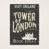 Tower of london England vintage poster (Front)