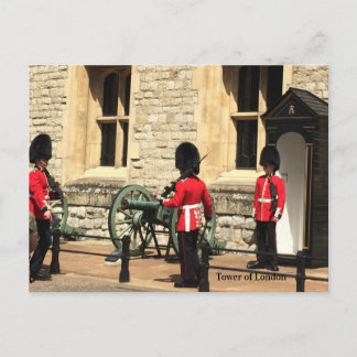 Tower of London Guards Postcard
