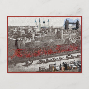 Tower of London in the Fourth Dimension Postcard