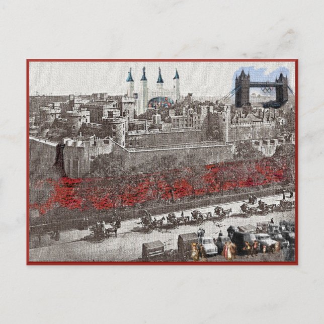 Tower of London in the Fourth Dimension Postcard (Front)
