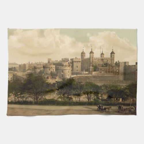 Tower of London London England Kitchen Towel