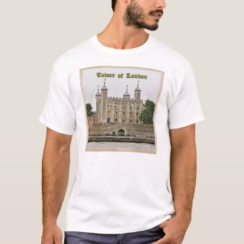 Tower Of London T-shirt by TelestaiPix at Zazzle