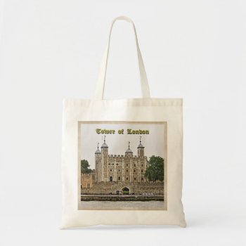 Tower Of London Tote Bag by TelestaiPix at Zazzle