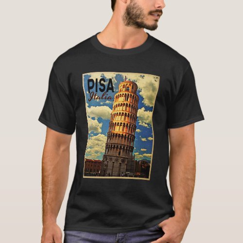 Tower Of Pisa ltaly T_Shirt