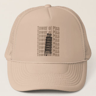 Tower Of Pisa  Trucker Hat