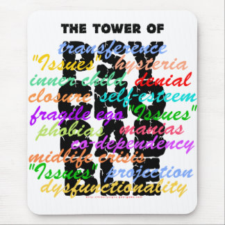 Tower of Psychobabble Mouse Pad